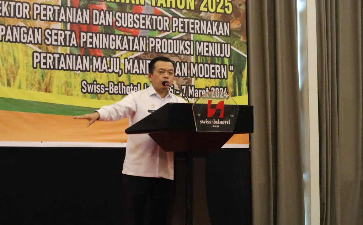 Gubernur Al Haris: Rapat Forum OPD Pertajam Visi Misi Pembangunan Pertahanan Pangan