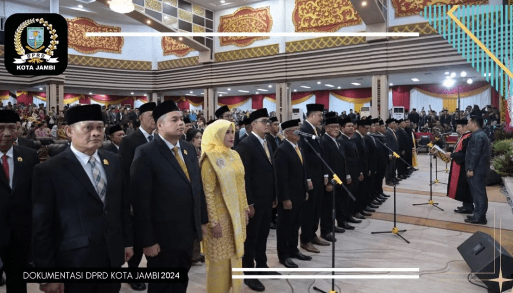 Anggota DPRD Kota Jambi Terpilih Periode 2024-2029 Resmi Dilantik