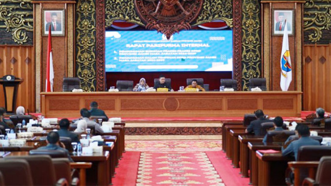 DPRD Provinsi Jambi Umumkan Susunan Fraksi dan Calon Pimpinan Periode 2024-2029