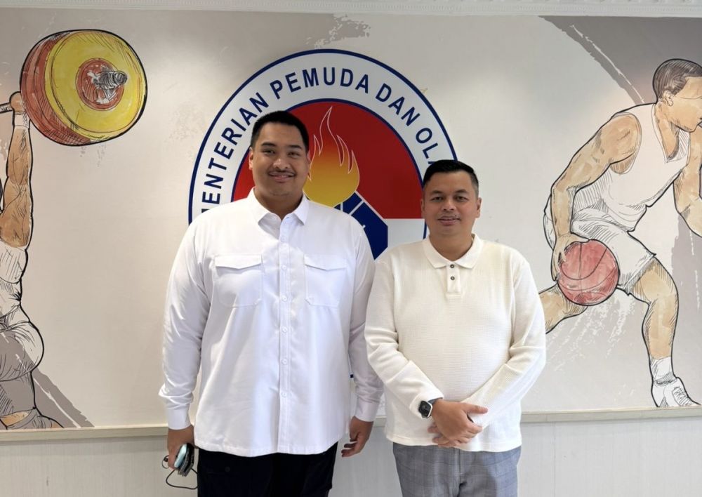 Temui Menpora, Ketua DPRD Kota Jambi Usulkan Pembangunan GOR di Seberang
