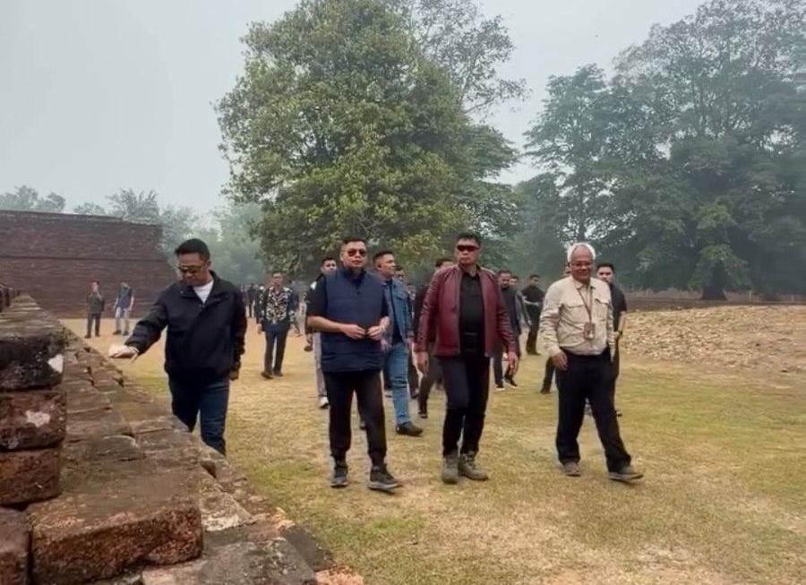 Ketua DPRD Kota Jambi Bersama Forkopimda Riding Safety Menuju Candi Muara Jambi