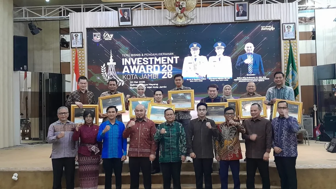 Temu Bisnis dan Investment Award 2026, Pemkot Jambi Perkuat Iklim Investasi Berkelanjutan